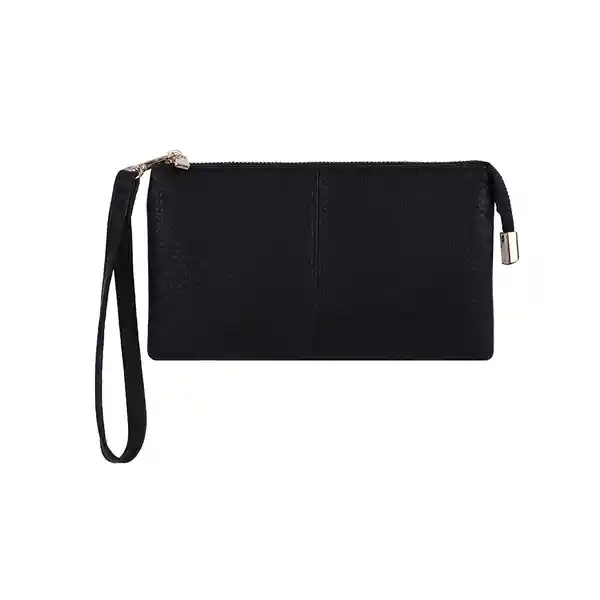 Bolso Multiuso Con Asa de Mano Granulado Serie Negro Miniso