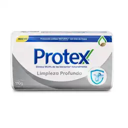 Jabón Antibacterial Protex Limpieza Profunda Barra 110 g