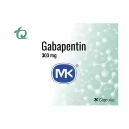 MK Gabapentin (300 mg) 30 Cápsulas