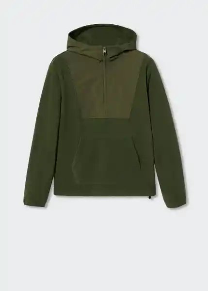 Sudadera Bossh Khaki Talla L Hombre Mango