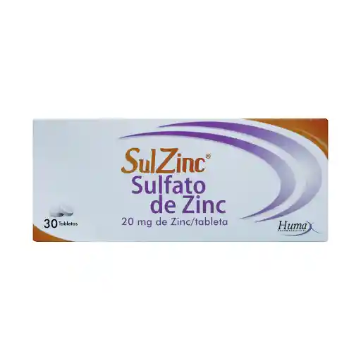 Sulzinc Antidiarréico en Tabletas