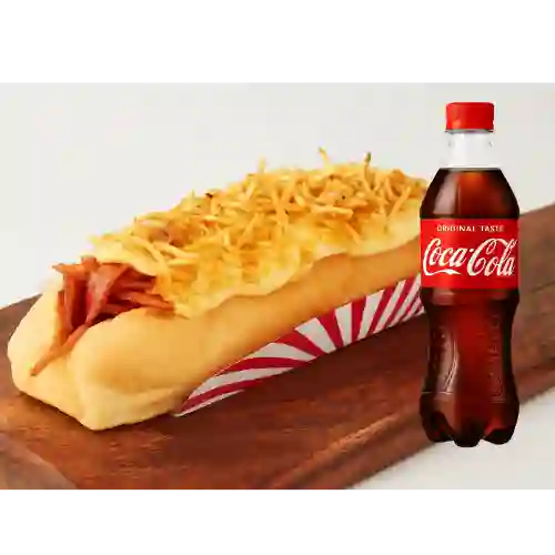 Combo Perra Grande + Coca Cola Original 400 ml
