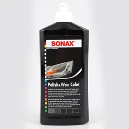 Cera Pulidora De Pintura Para Carro Color negro Sonax 500 Ml