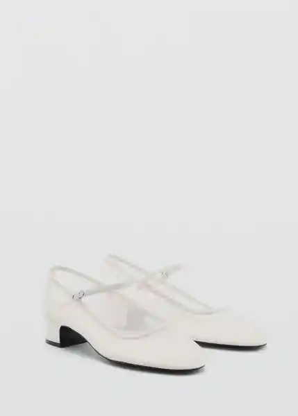 Zapatos Naitis Blanco Talla 37 Mujer Mango