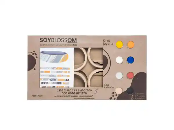 Soyblossom Kit de Joyería Madera Isaodelc J002