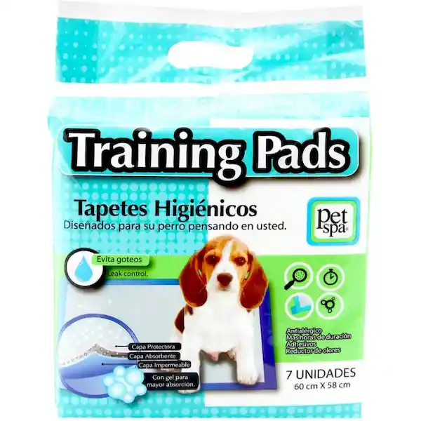 Training Pads Tapetes Higiénicos Tradicionales para Perros