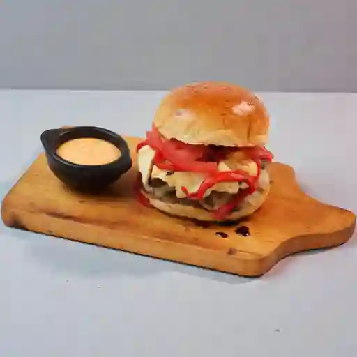 Hamburguesa del caribe gourmet