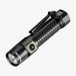 Nicron Linterna Compacta Negra