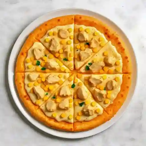 Pizza Pollo y Maíz