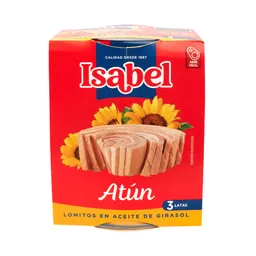 Atún Isabel Lomitos Aceite Girasol 3 Unidades