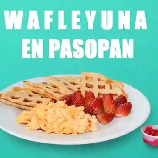 Waffle de Pandebono