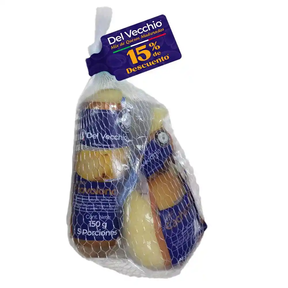 Del Vecchio 3 Pack Mix de Quesos Madurados 