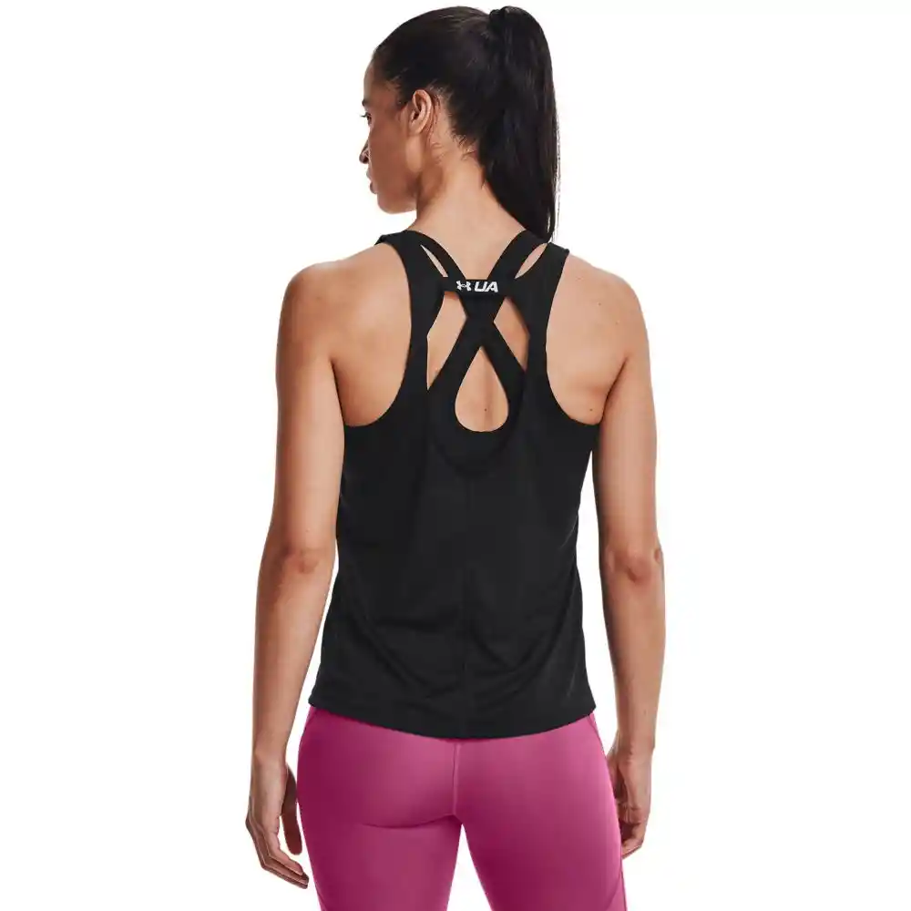 Ua Fly By Tank Talla Lg Polos Negro Para Mujer Marca Under Armour Ref: 1361394-001