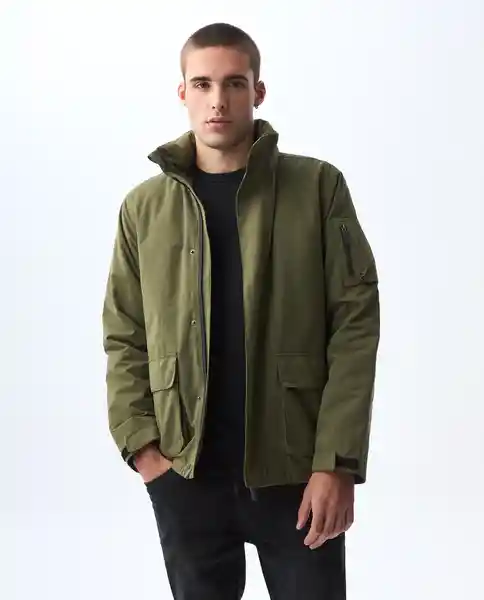 Chaqueta Hombre Verde Talla L 821G002_VER190515 Americanino