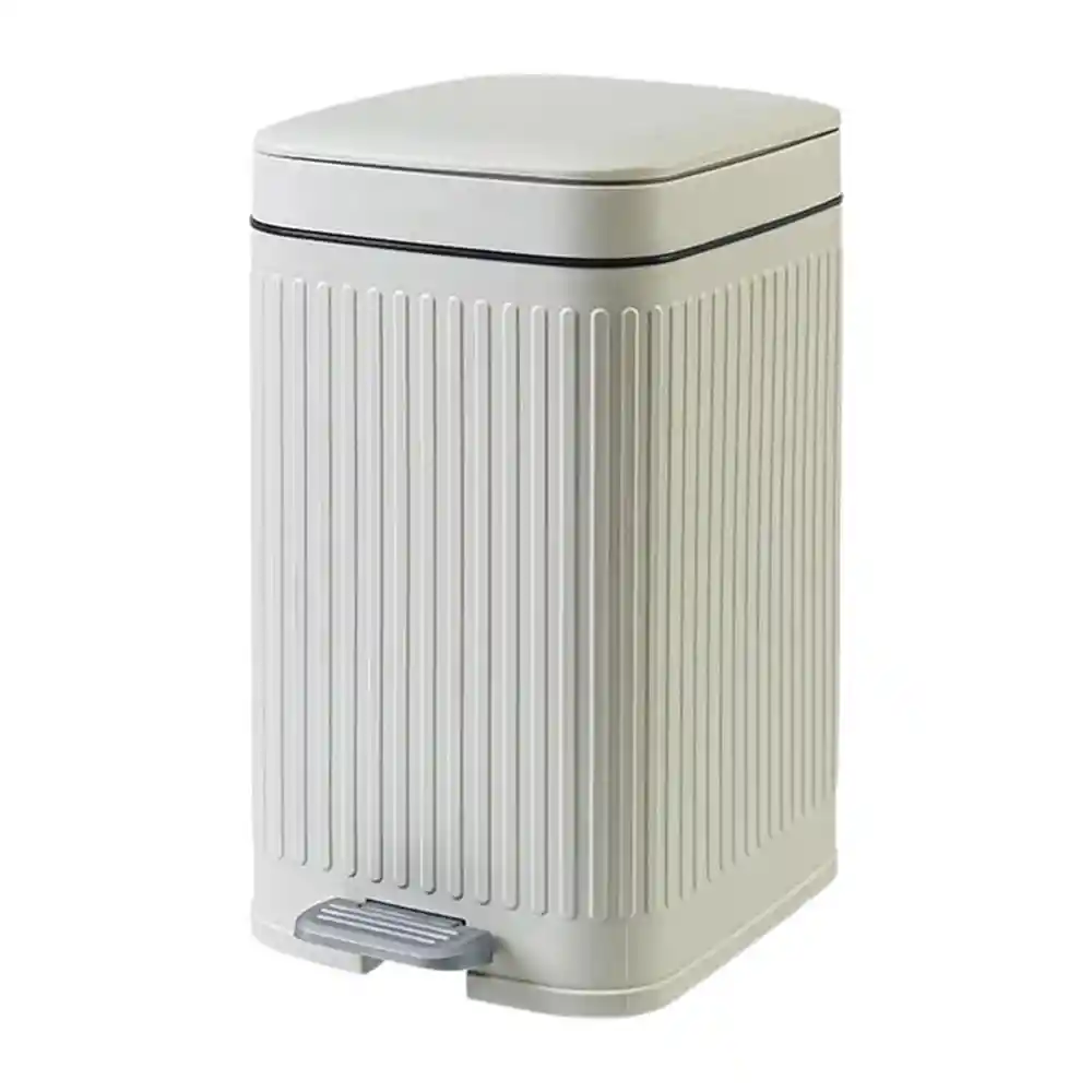 Basurero Con Pedal Textura Plástico Krea