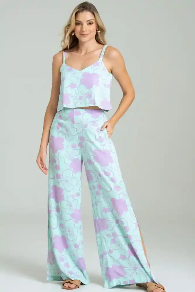 Pantalon Ancho Abertura