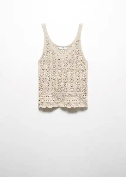Top Sito Arena Talla M Mujer Mango