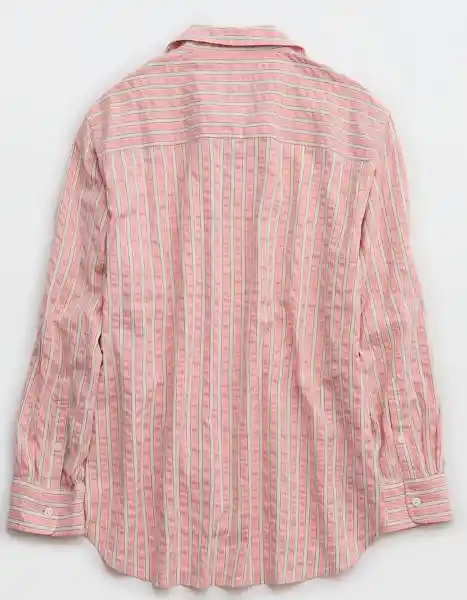 Camisa Pijama Aerie Rosa Talla MEDIUM 1472684 American Eagle