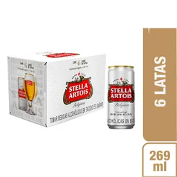 Stella Artois Cerveza en Lata
