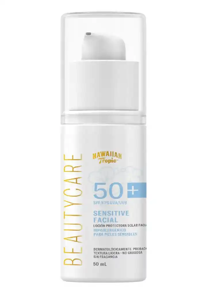 Bloqueador Hawaiian Tropic Beautysenslt Spf50 (50 Ml)