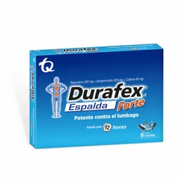 Durafex Espalda Forte (250 mg/325 mg/65 mg)