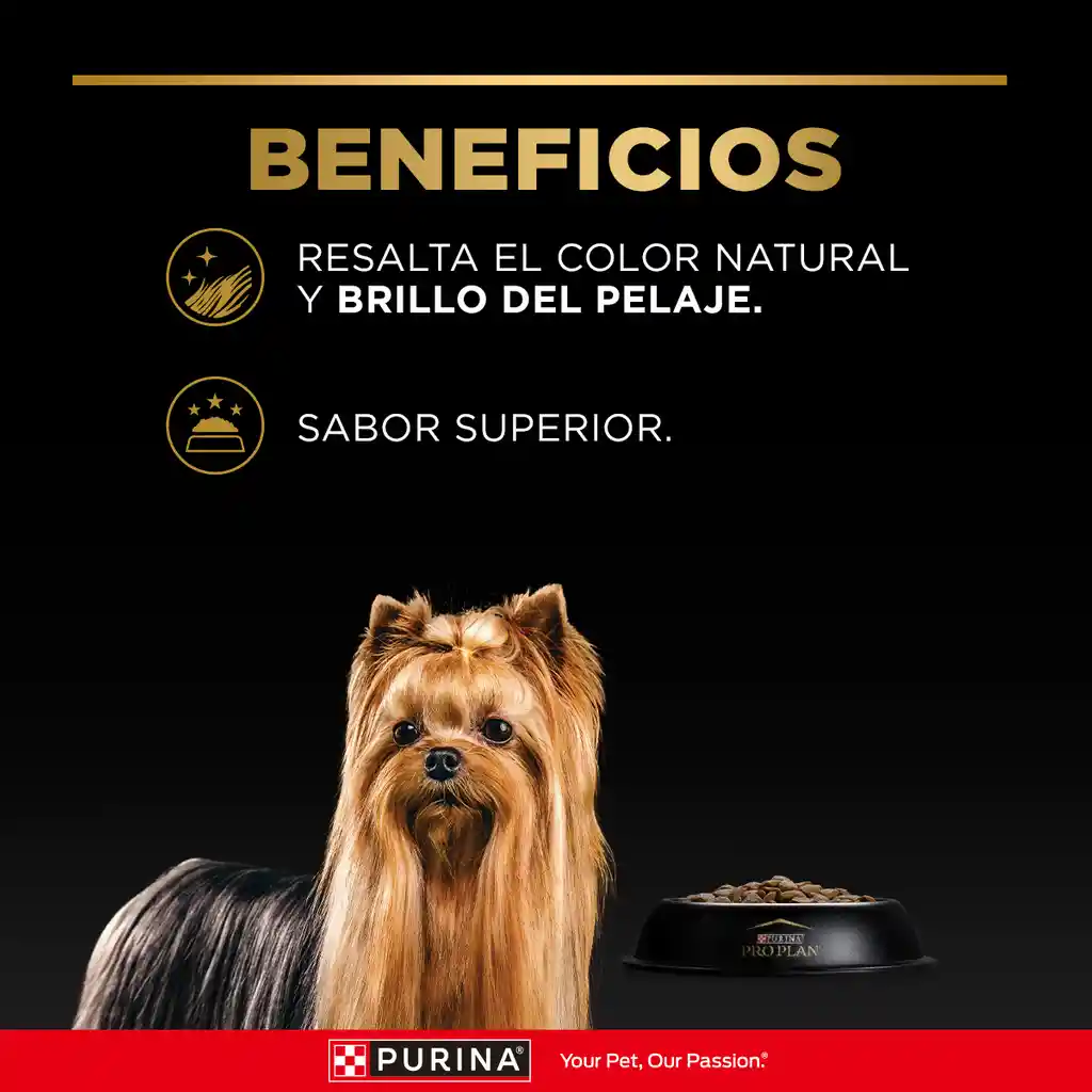 Comida para perros adultos paladares exigentes razas pequeñas Purina Pro Plan x 3 kg