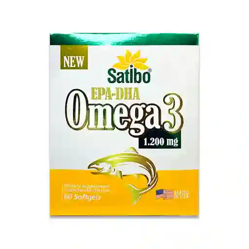 OMEGA 3 1200MG 60CAP BLANDAS