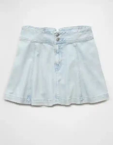 Falda Mujer Azul Talla: 8 5129915 American Eagle