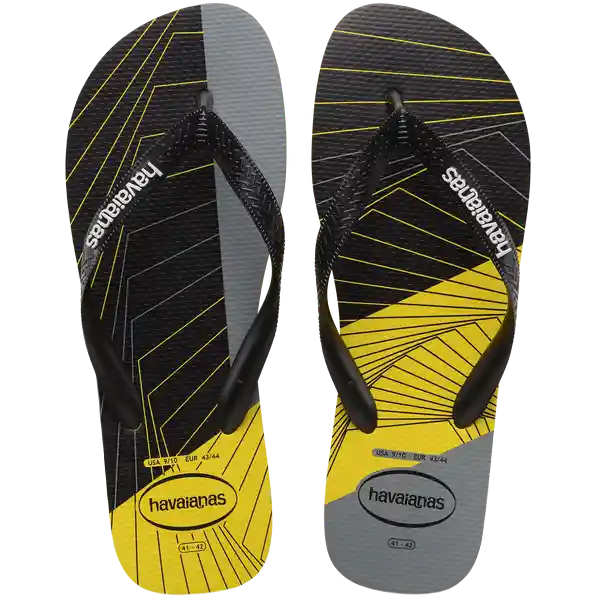 Sandalias Trend Amarillo Cítrico/Negro T. 42 4103358 Havaianas