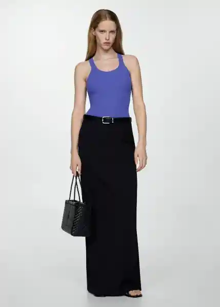 Top Riri Eléctrico Talla S Mujer Mango