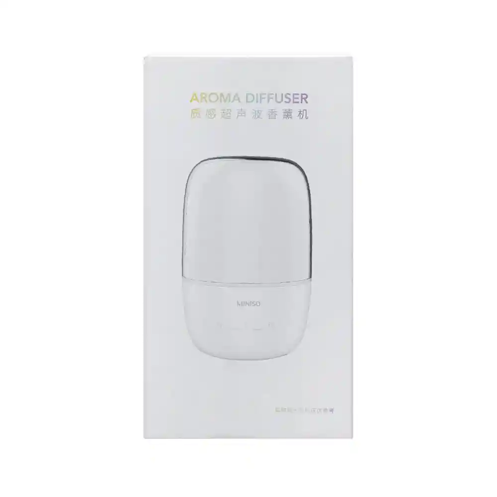 Miniso Difusor de Aroma Ultrasónica Texturizada Blanco