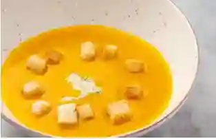 Crema Di Carote con Gorgonzola