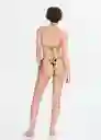 Braga Lilo Negro Talla M Mujer Mango