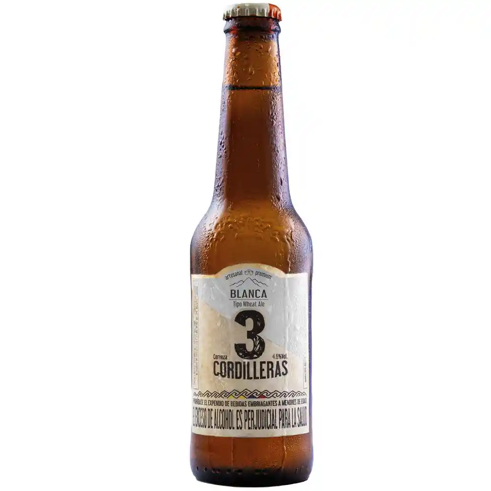 B300 Cerveza Blanca 3cordilleras Botella (1200 Ml)