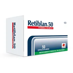 Retiblan Vitamina A (50.000 U.I.)