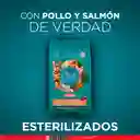 Comida para gatos Esterilizados Pollo y Salmón Purina One x 2kg