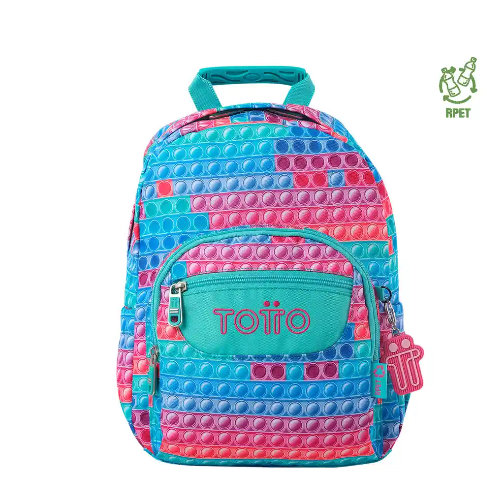 Morral Mujer Tempera Escolar Rosado