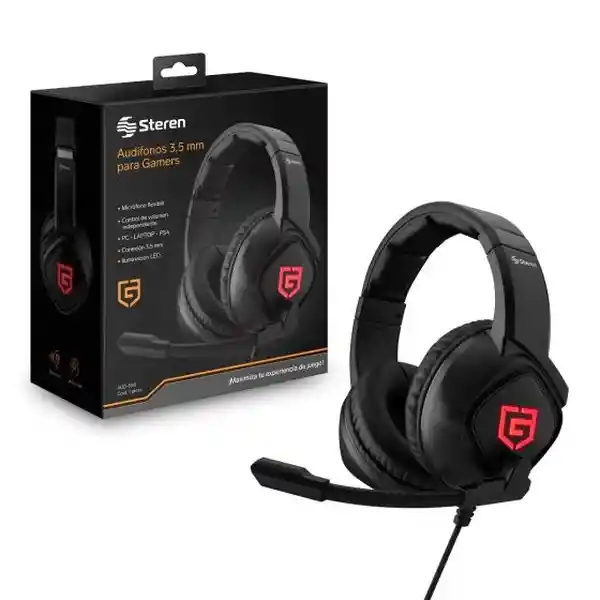 Steren Audífonos Para Gamers 3.5 mm