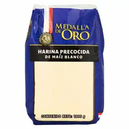 Medalla de Oro Harina Precocida de Maíz Blanco