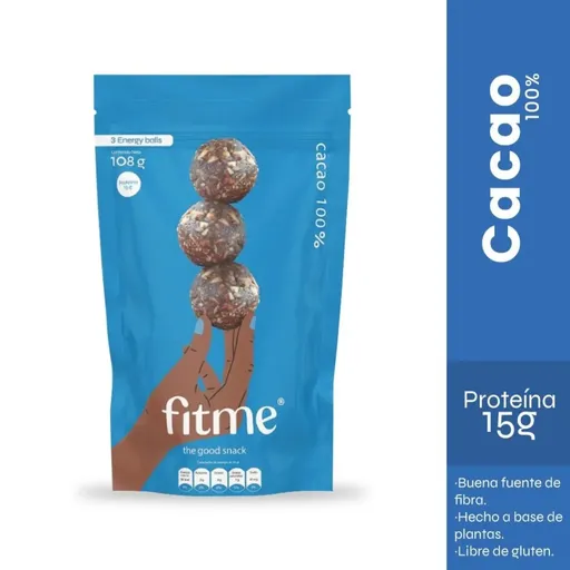 Fitme Snack Energy Balls 100% Cacao