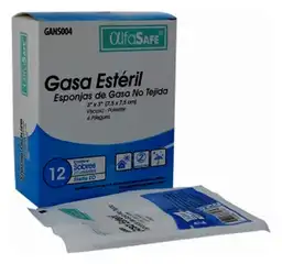 Alfa Safe Trading Gasa Est No Tejida 7 5X7 5Cm 12 X 2