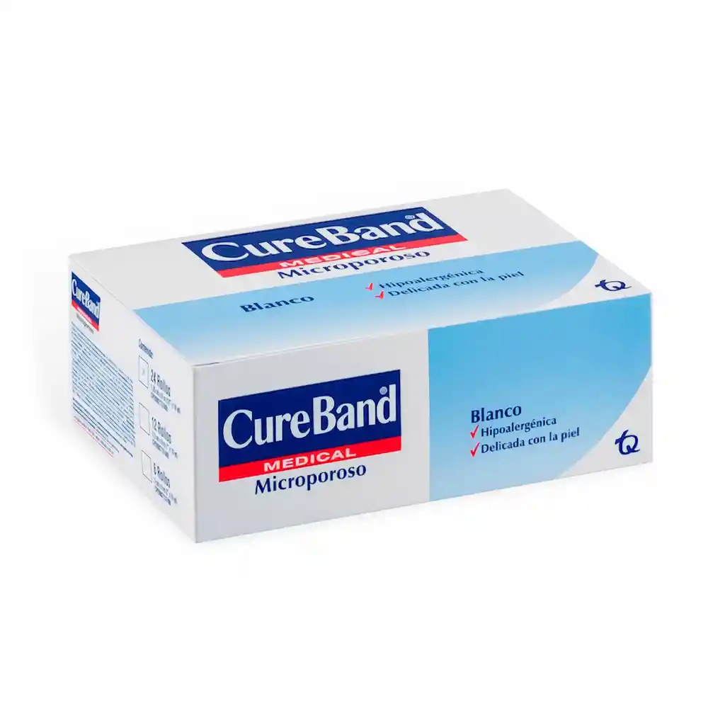 Medical Cureband Micropore Blanco Bolsa