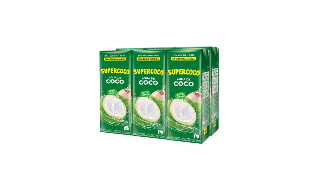 Supercoco Agua de Coco