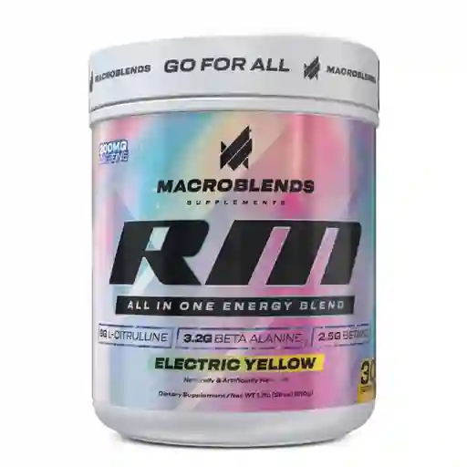 Rm Pre Workout Macroblends
