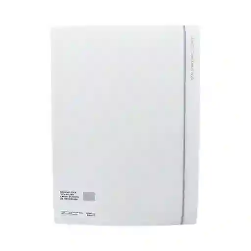 Miniso Cuaderno de Notas B5 Con Carpeta Blanco