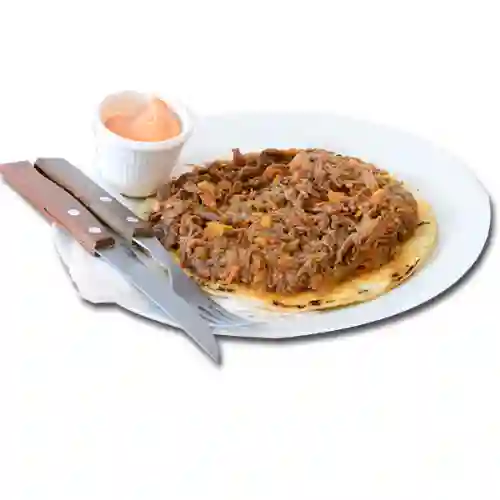 Arepa de Carne Desmechada