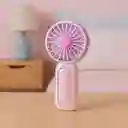 Ventilador de Mano Plegable Tornasol Rosa Serie Miniso