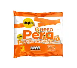  Queso Tipo Pera Relleno De Arequipe Exito 