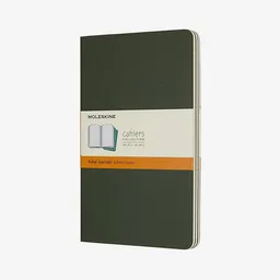 Inkanta Libreta Cahier Rayas Verde Mirto Grande