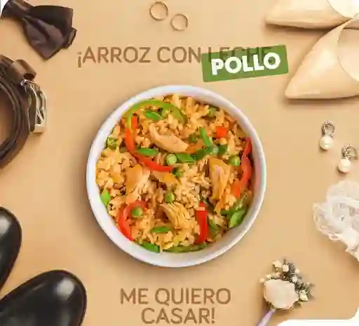 Combo Arroz con Pollo Y Sopa